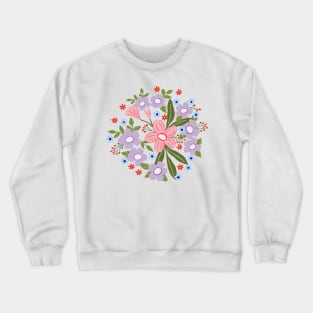 Summer wildflowers Crewneck Sweatshirt